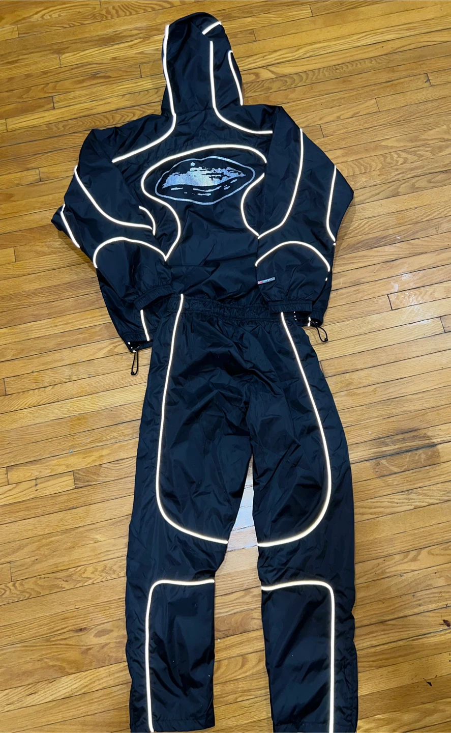 Nike Black Tracksuit with Reflective Details - photo 2
