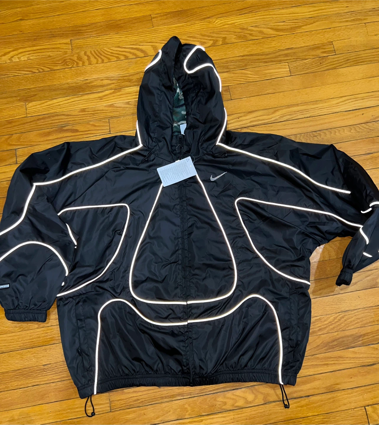 Nike Black Tracksuit with Reflective Details - photo 5