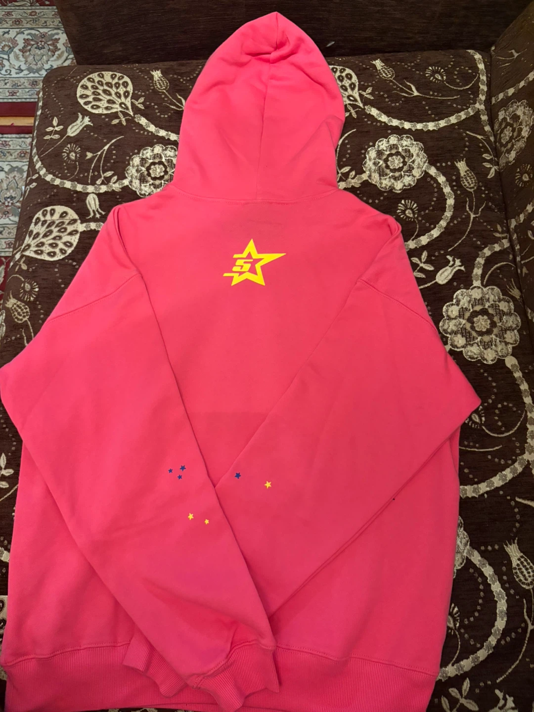 Pink Sp5der hoodie - photo 2