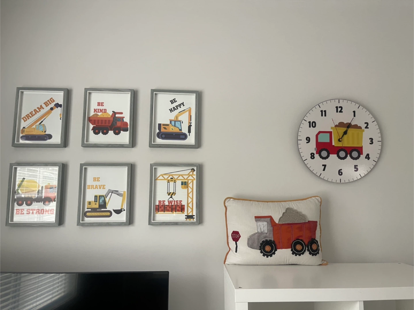 Construction Themed Decor