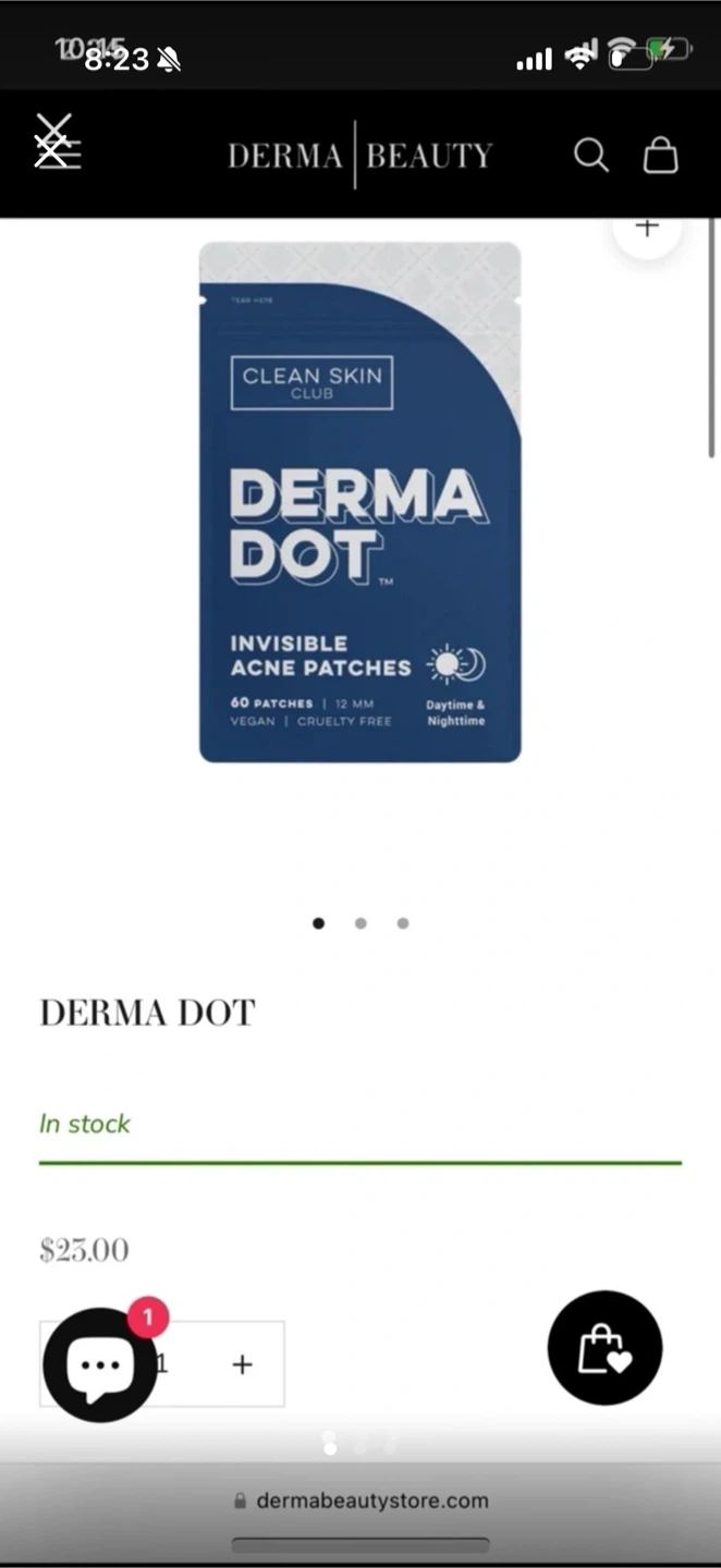 BNWT Derma Dot Acne Patches 🧡