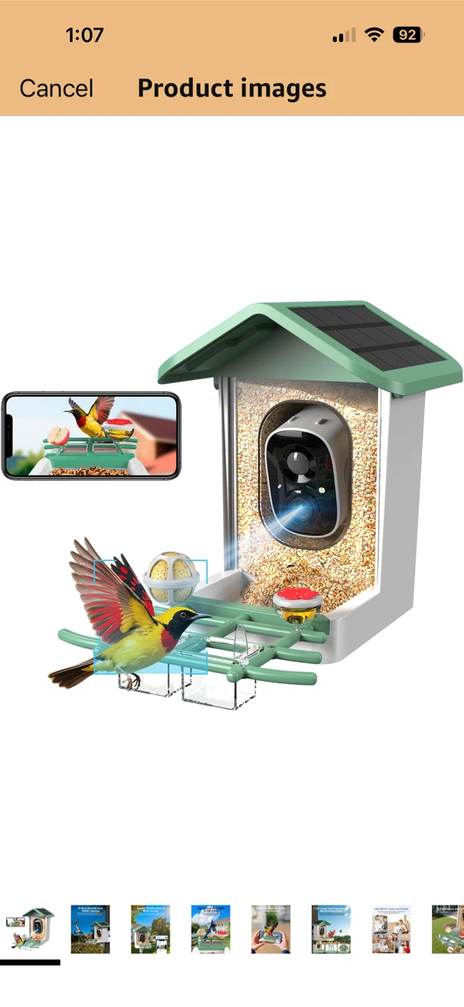 Smart Bird Feeder Camera - photo 2