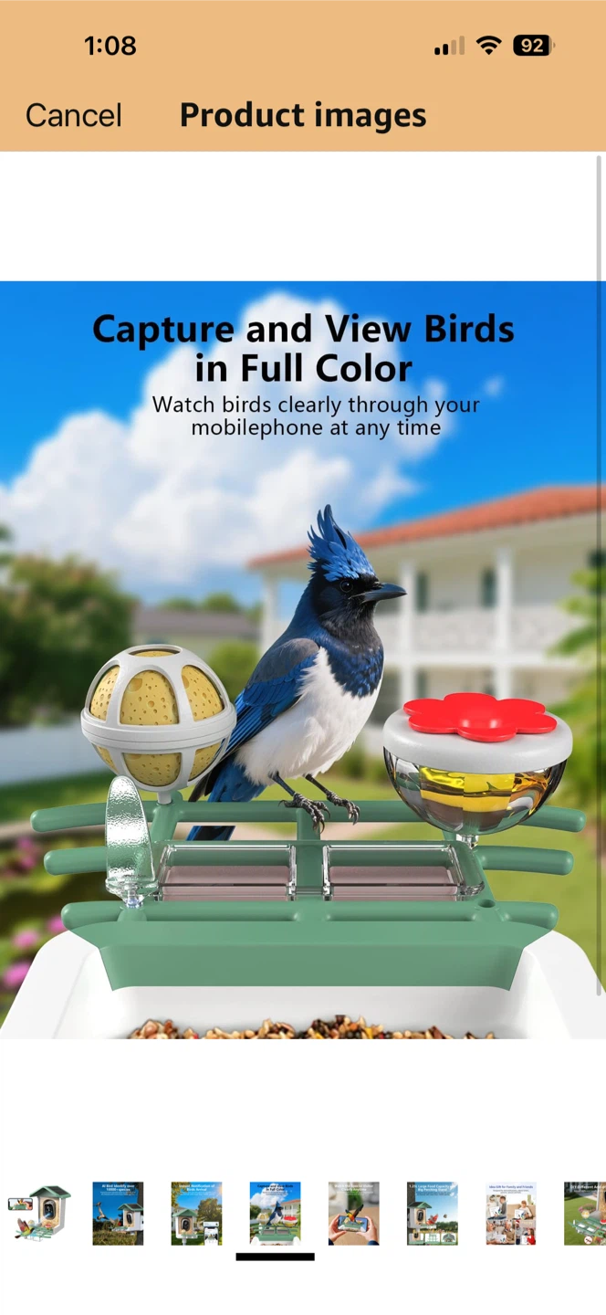 Smart Bird Feeder Camera - photo 4