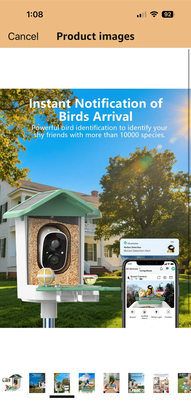 Smart Bird Feeder Camera - photo 3