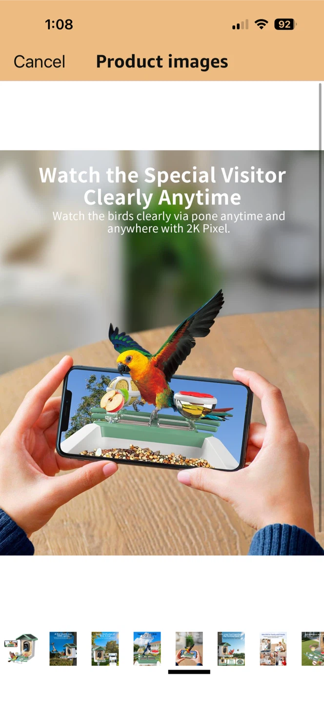 Smart Bird Feeder Camera - photo 5