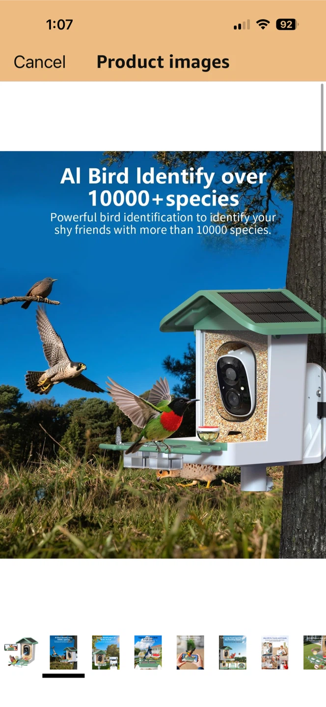 Smart Bird Feeder Camera