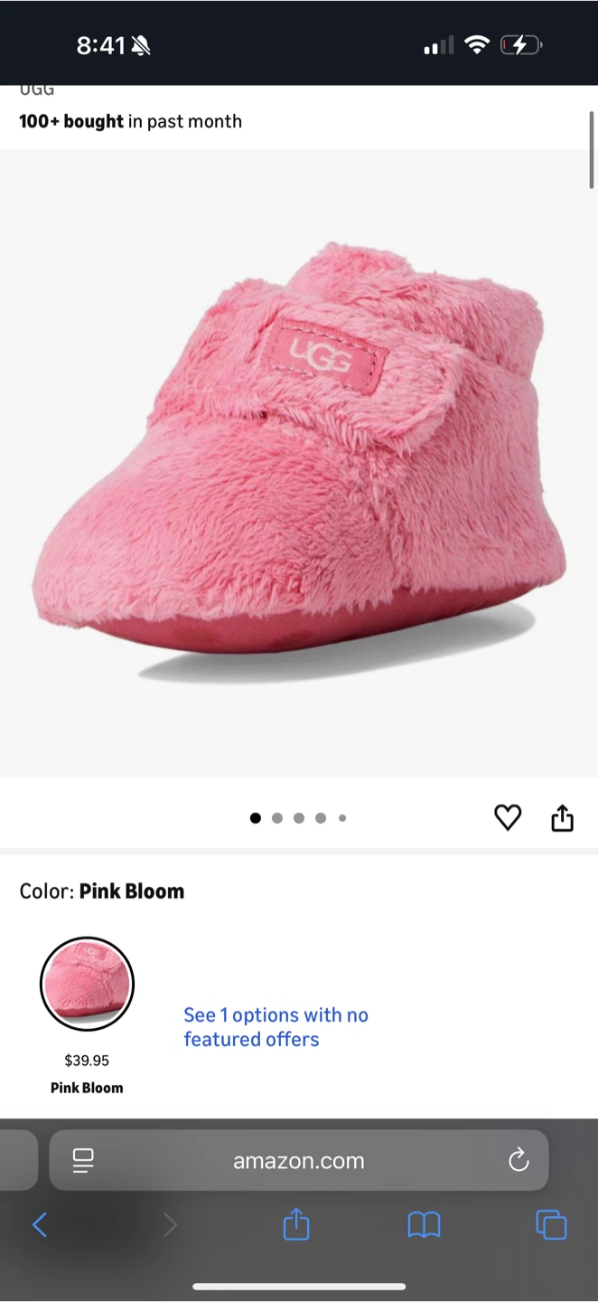 UGG Bixbee Bootie - Pink Bloom