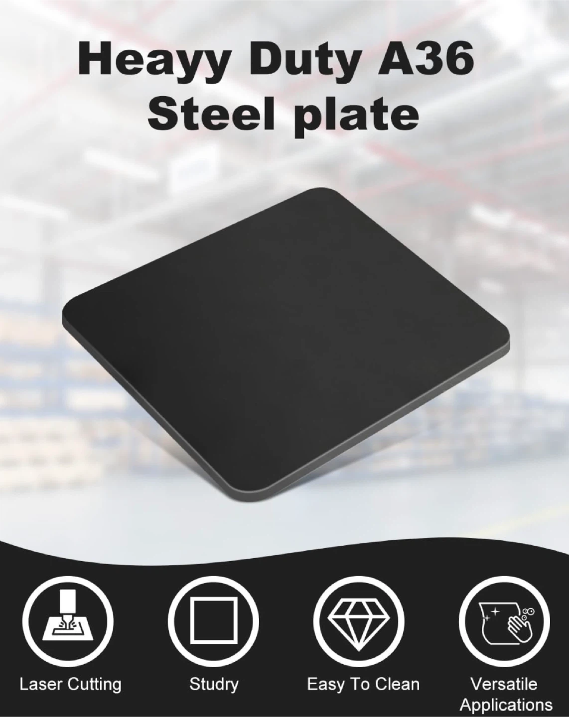 A36 Hot-Rolled Steel Plate - 6 inch - photo 4