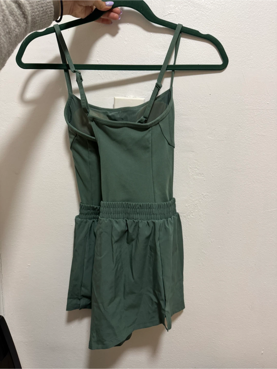 Pink Like New Green Bodysuit Size 4 - photo 2