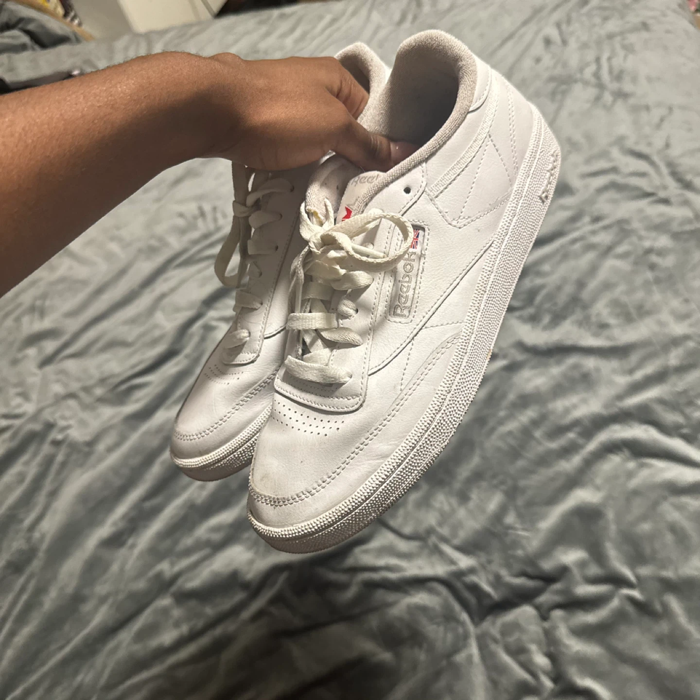 Reebok Club C White Sneakers - photo 4