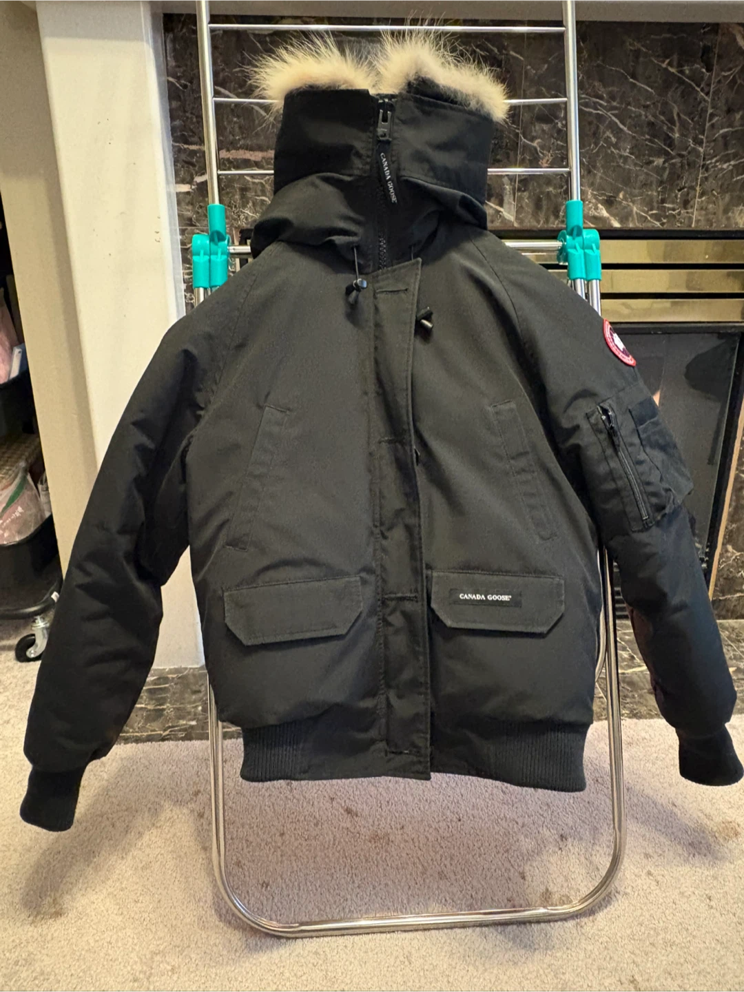Canada Goose Bomber Jacket - Black