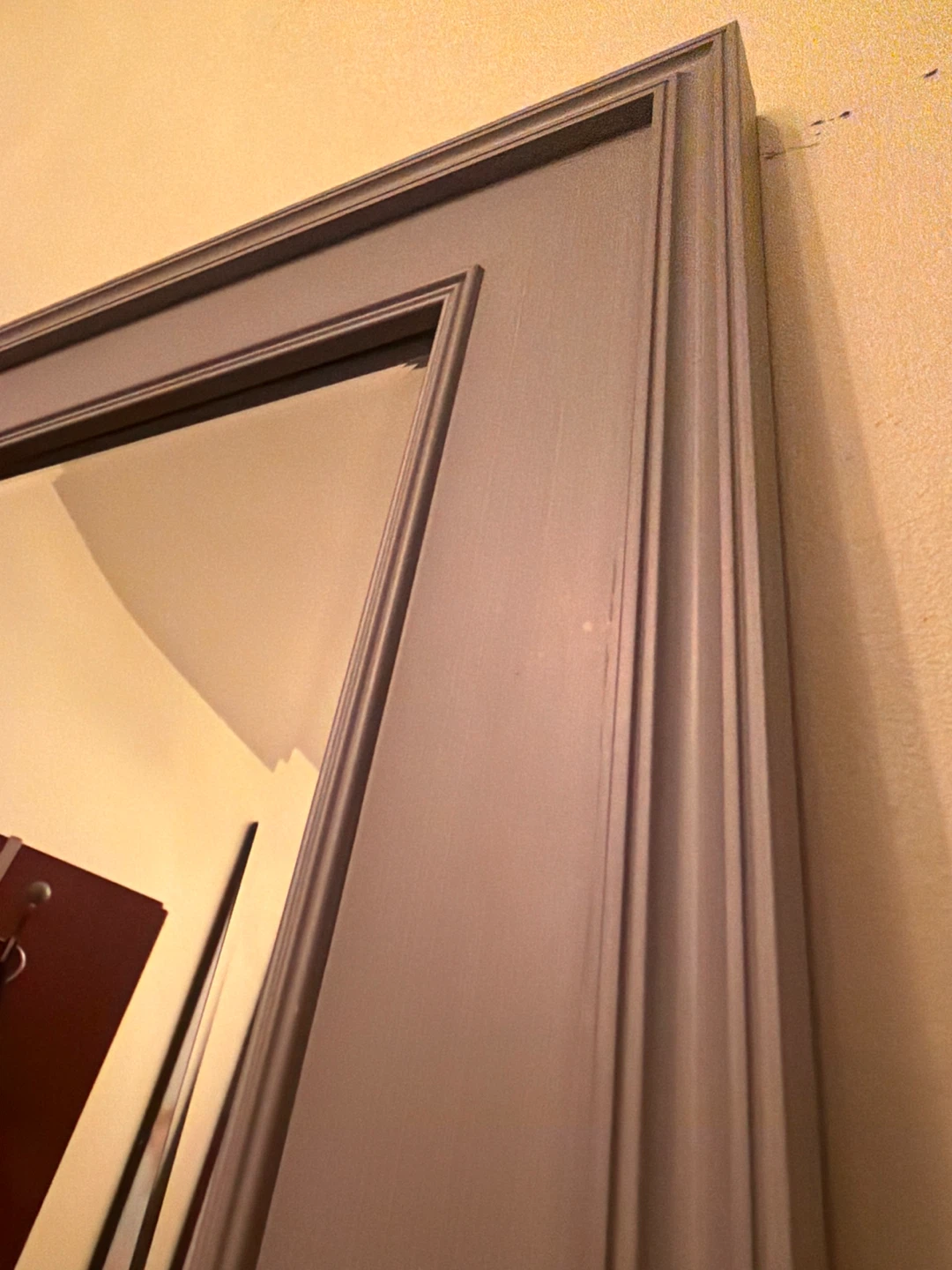 Gray Framed Wall Mirror - photo 5