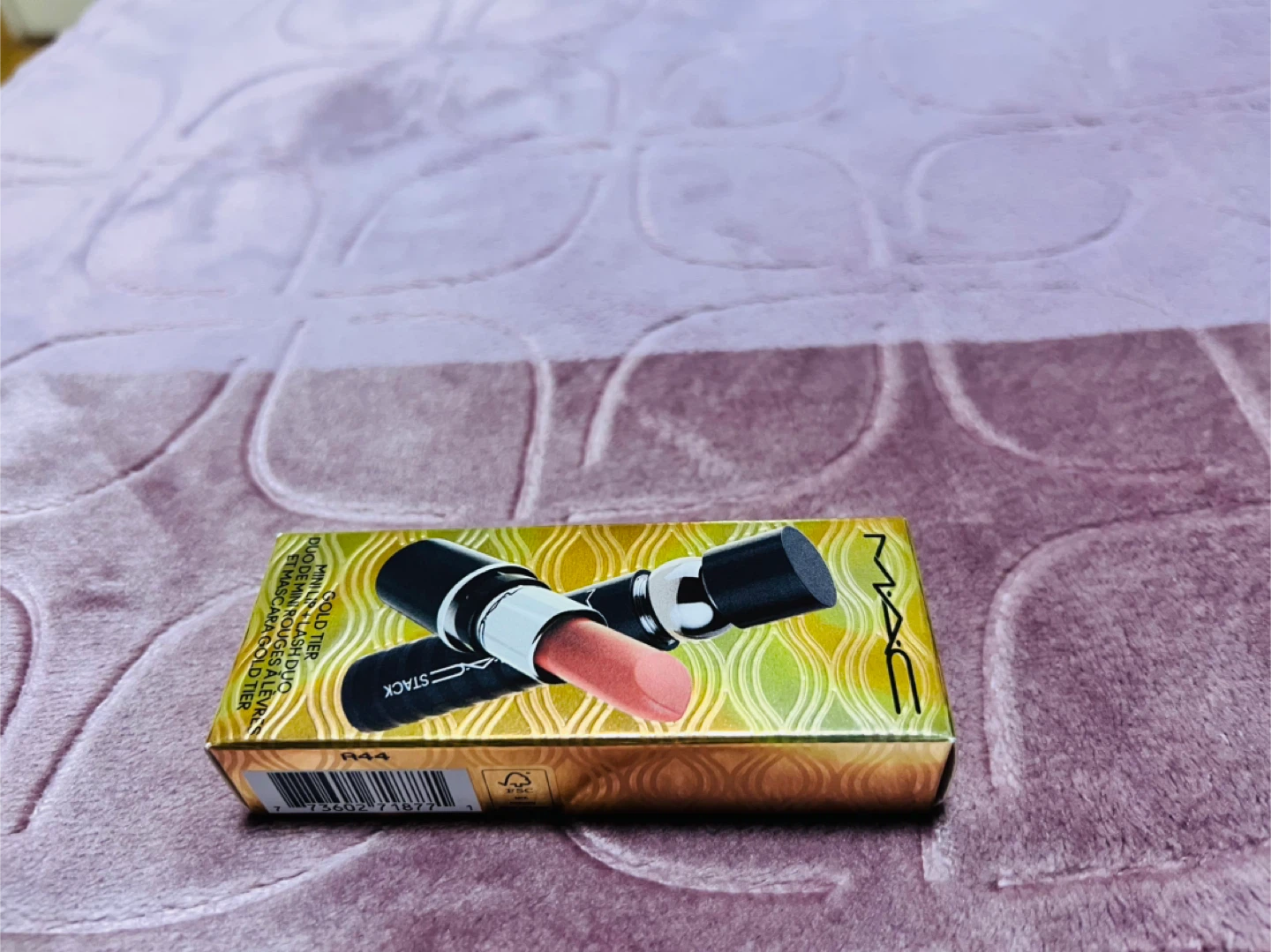 Brand New MAC Gold Tier Mini Lip + Lash Duo