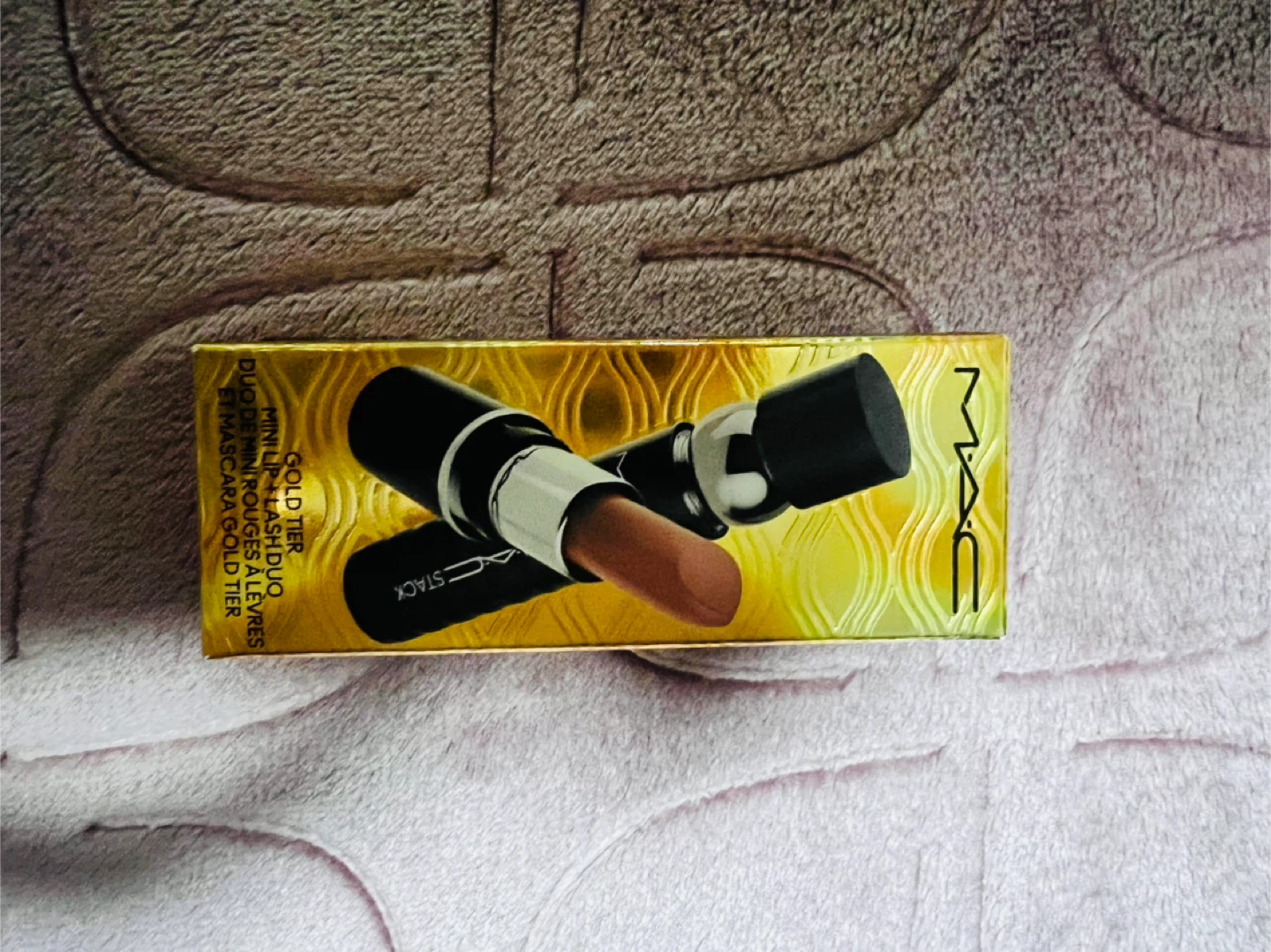 Brand New MAC Gold Tier Mini Lip + Lash Duo - photo 2