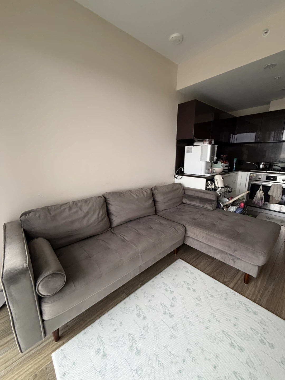 Grey Sectional Sofa - photo 4