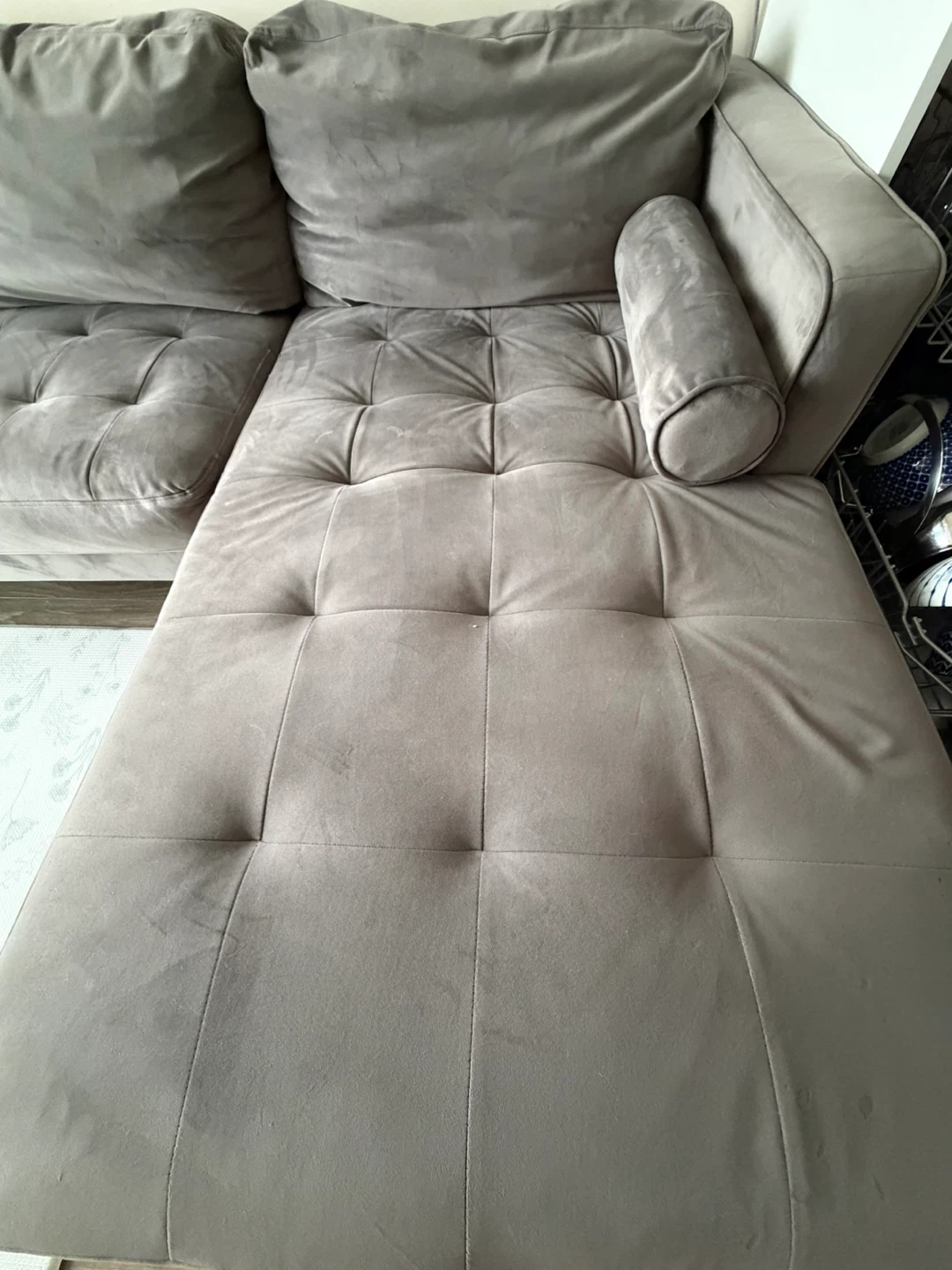Grey Sectional Sofa - photo 2