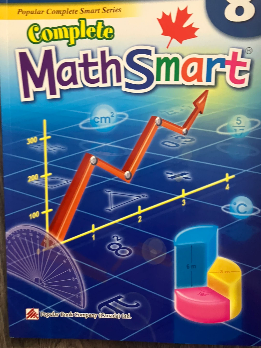 Complete MathSmart Grade 8 Workbook