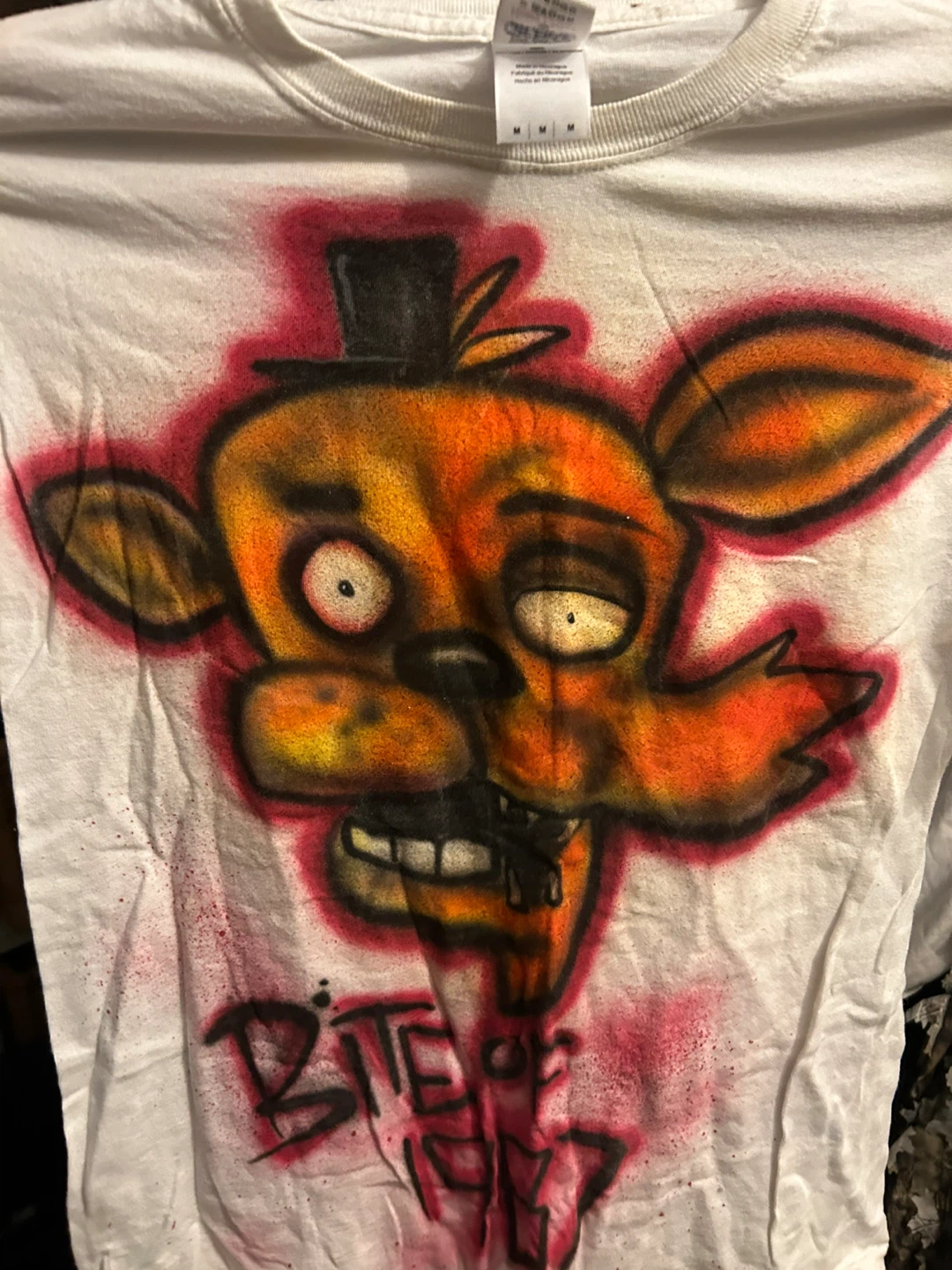 Custom Five Nights at Freddy's T-Shirt - Size M