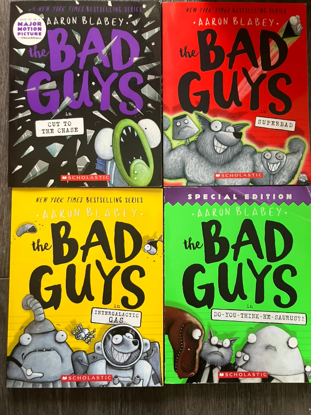 The Bad Guys Series by Aaron Blabey
