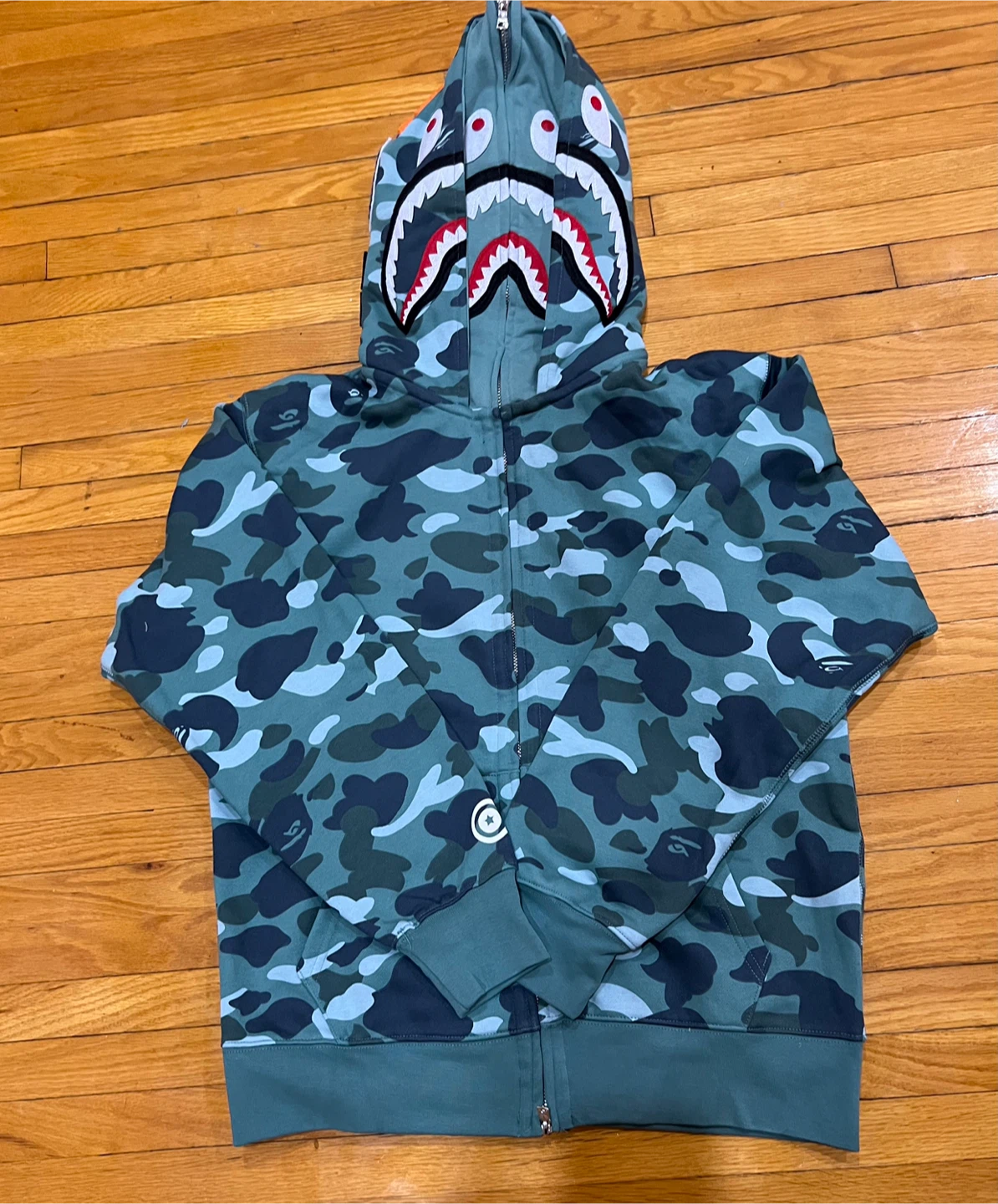 BAPE Camo Shark Full Zip Hoodie