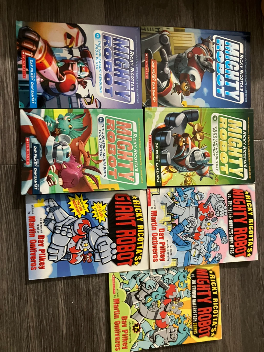 Ricky Ricotta's Mighty Robot Book Series