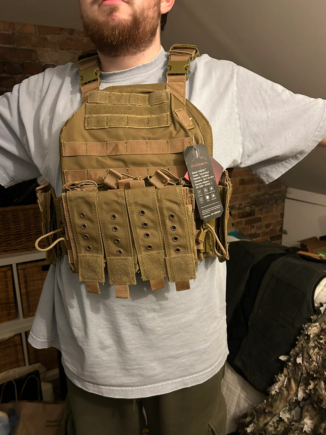 Yakeda Tactical Vest - Like New! - photo 5