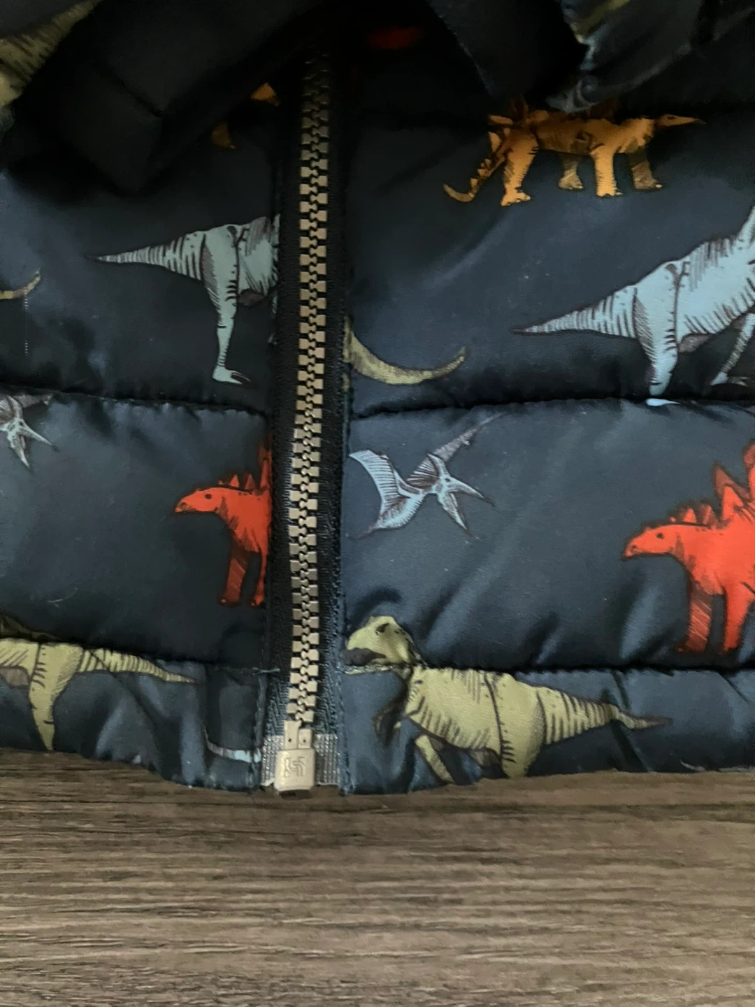 H&M Dinosaur Puffer Jacket, Size 2-3Y - photo 2