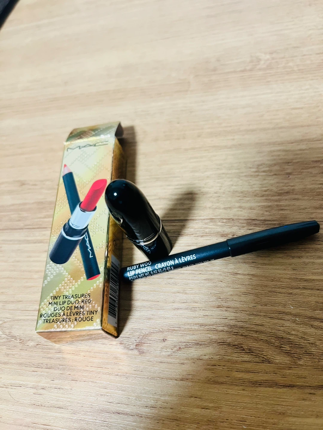 Brand New MAC Tiny Treasures Mini Lip Duo - Red - photo 3