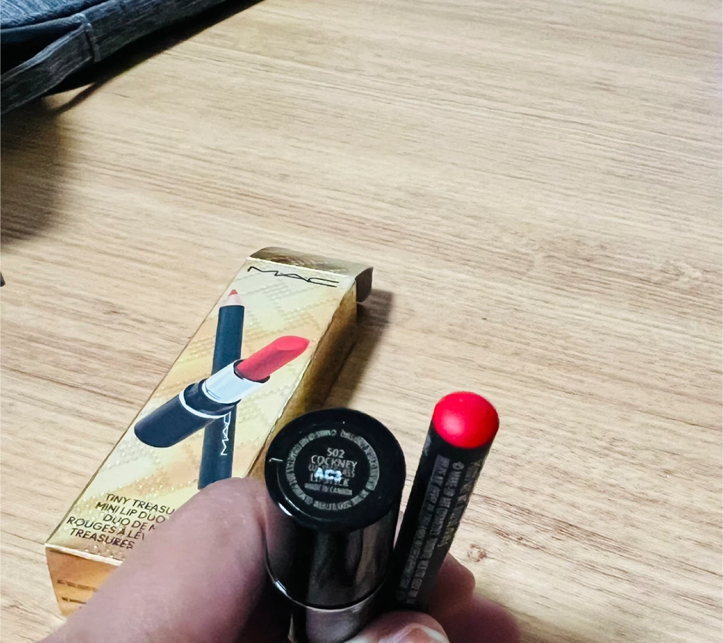 Brand New MAC Tiny Treasures Mini Lip Duo - Red - photo 5