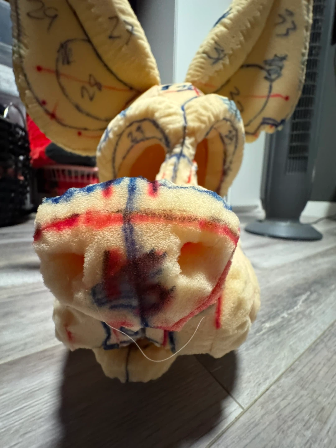 Fursuit parts and fur scraps - photo 4
