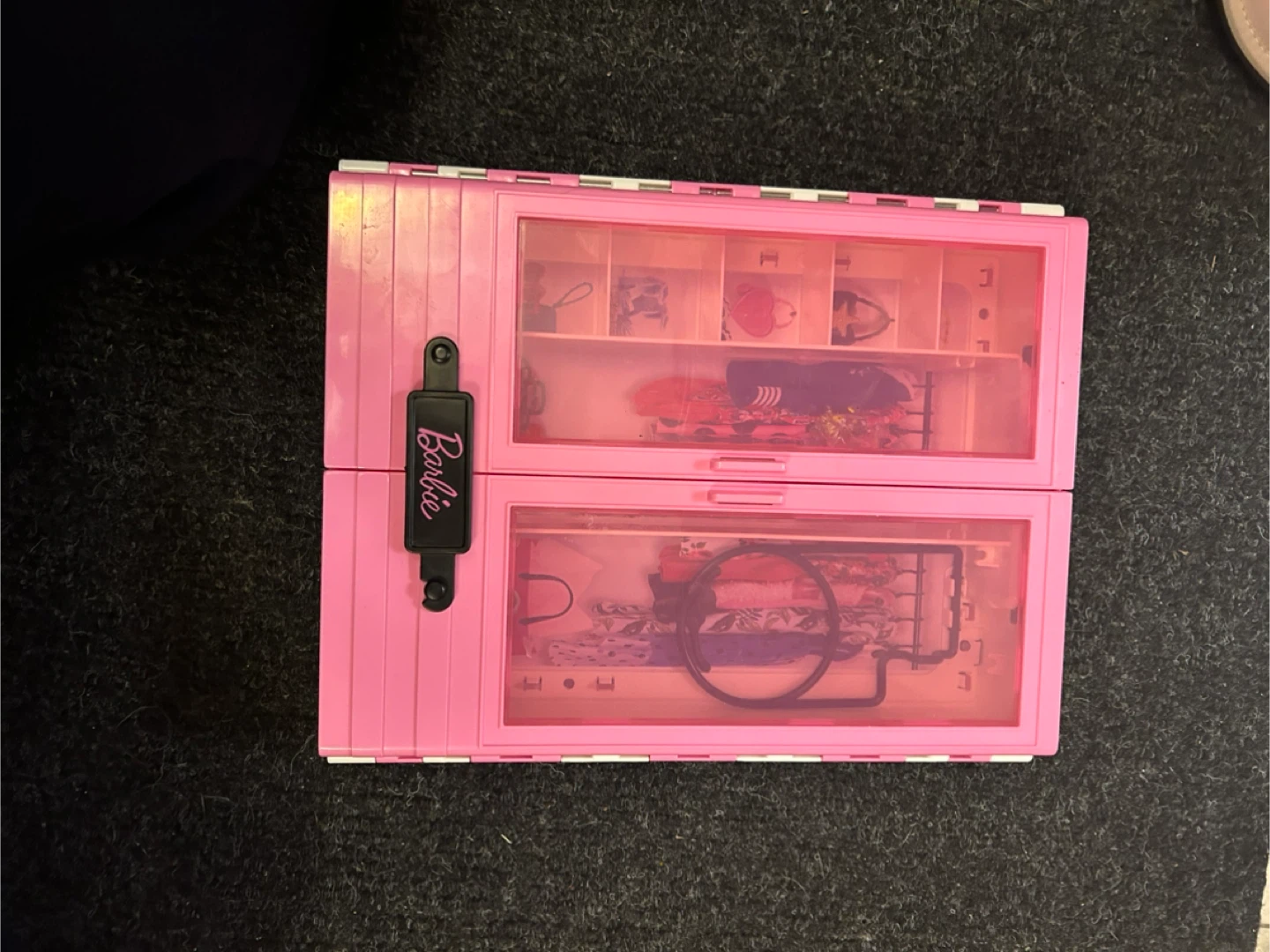 Vintage Barbie Carrying Case - Pink - photo 2