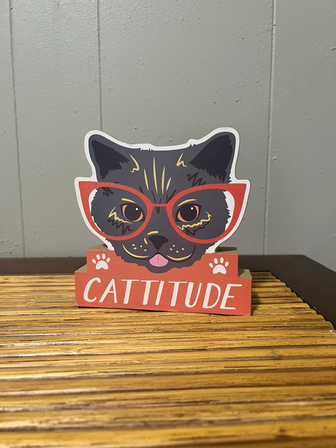 Greenbrier Int'l Cattitude Table Decor