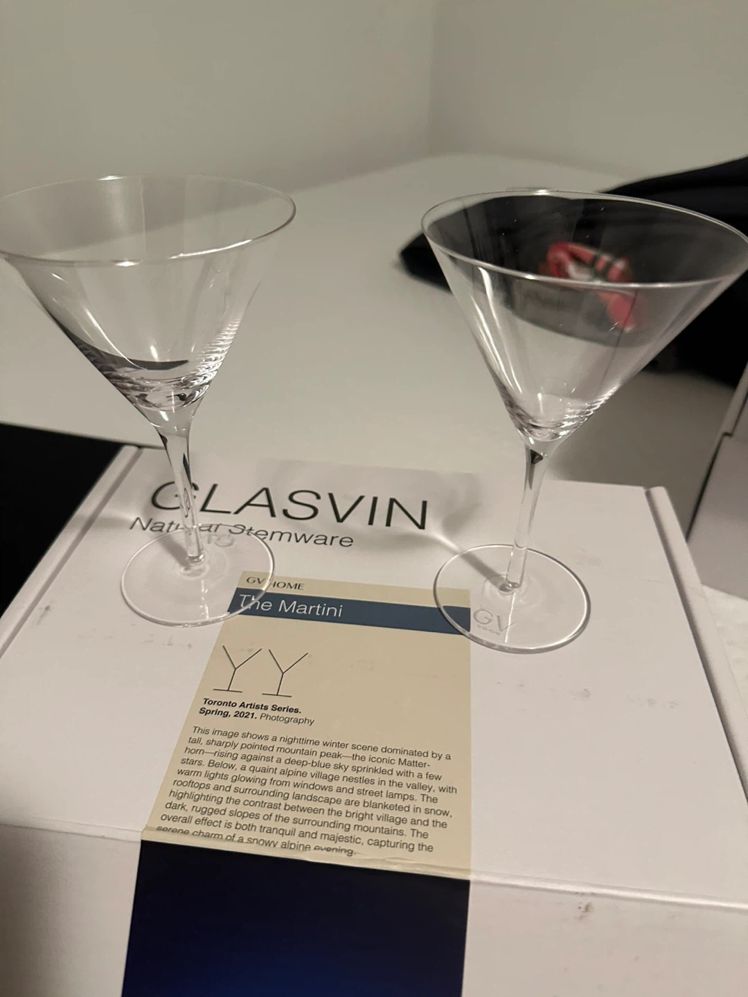 GLASVIN Martini Glasses - Set of 2 - photo 2