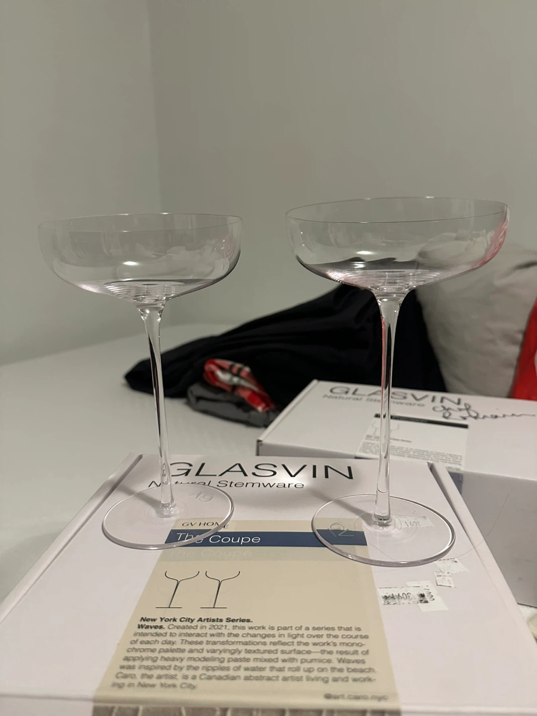 Glasvin 'The Coupe' Natural Stemware Set - photo 2