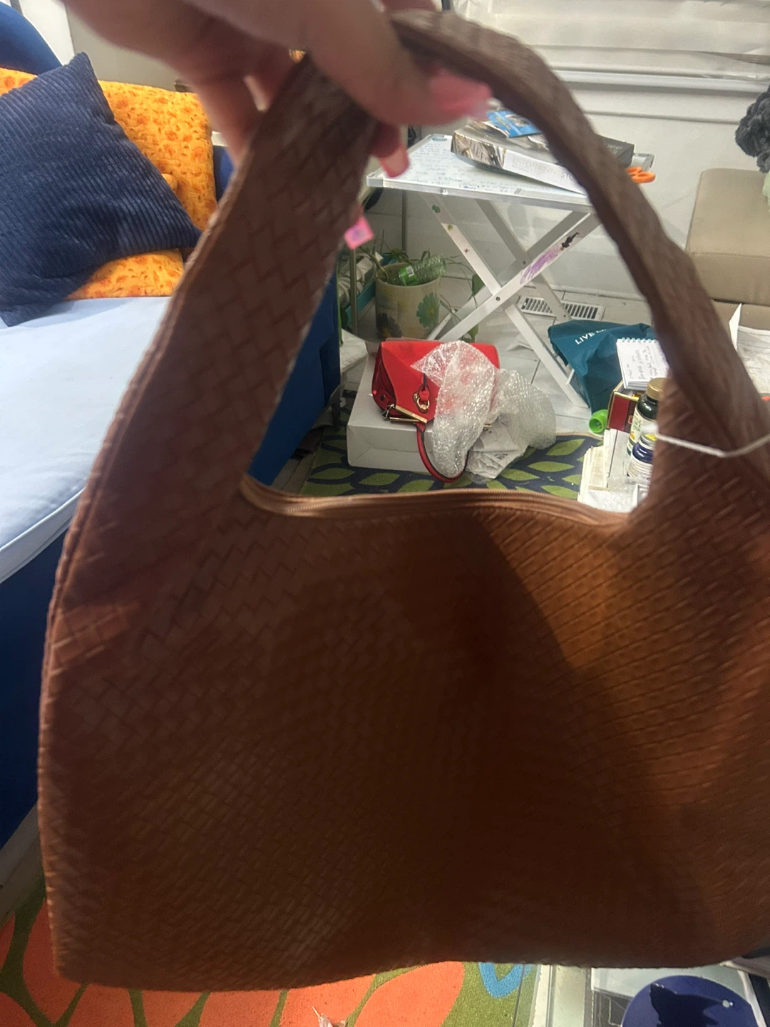 Express Brown Woven Shoulder Bag 🧡🧡🧡🧡
