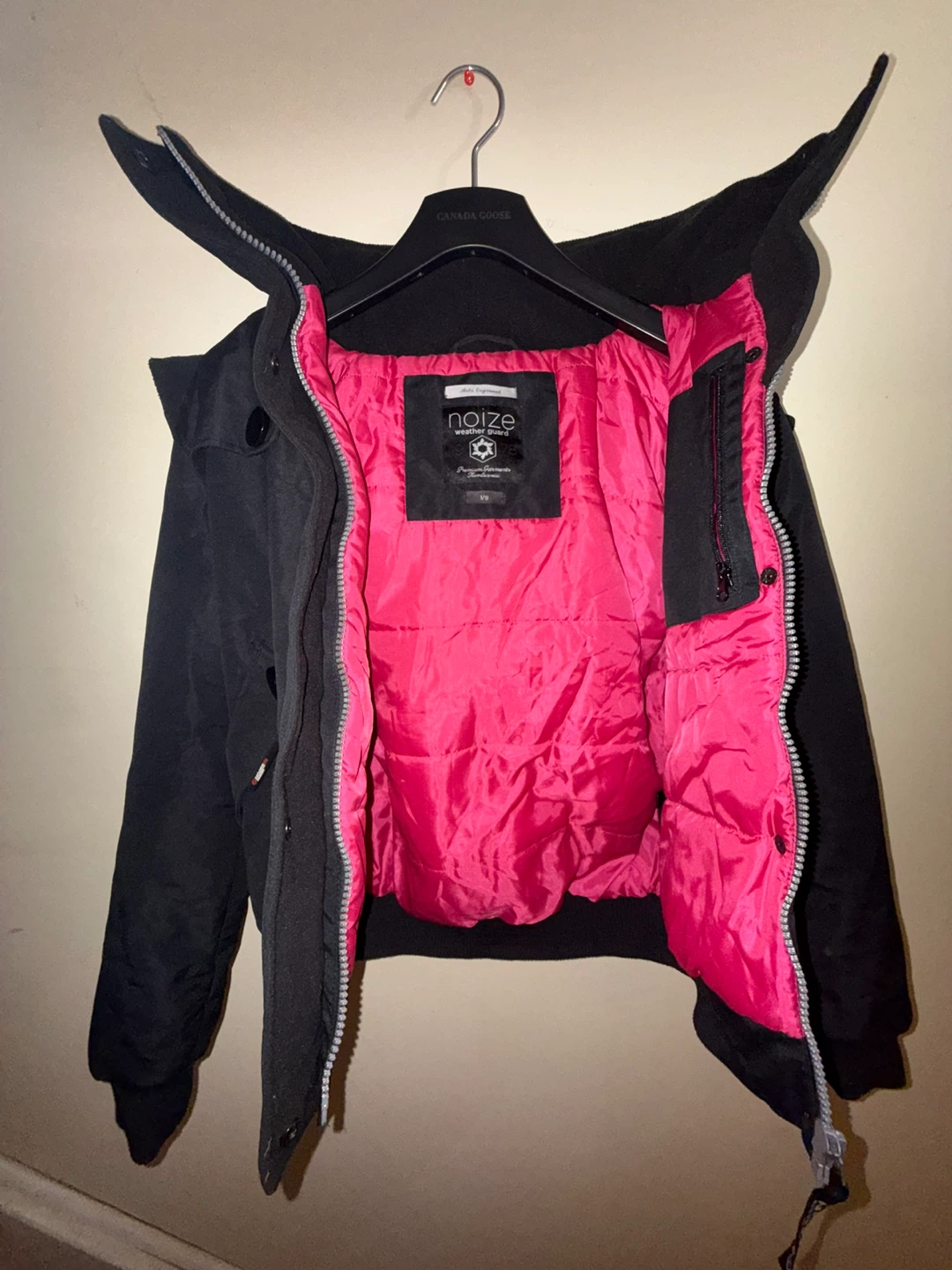 Noize Weather Guard Black Winter Jacket