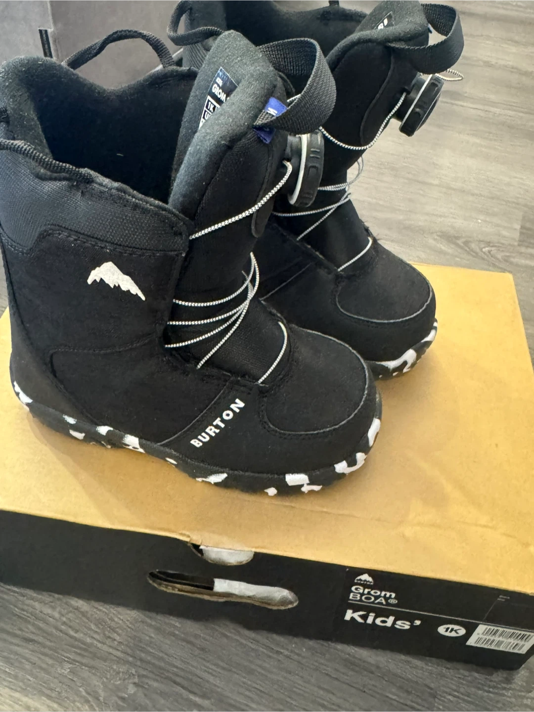 Burton Grom Boa Kids' Snowboard Boots - Size 1K