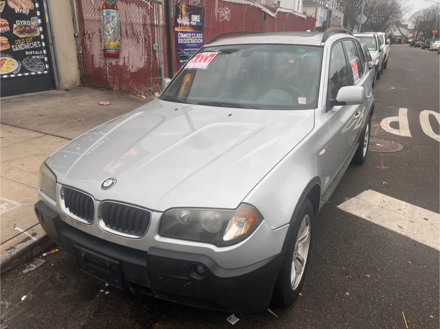 BMW X3 SUV - Silver