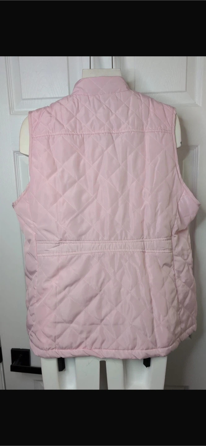 NEW! YACUN Pink Quilted Vest - photo 5