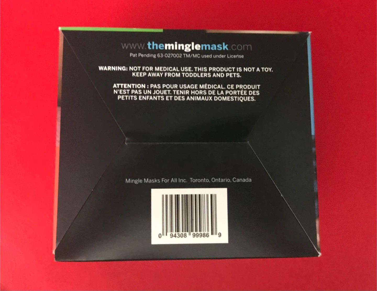 Mingle Mask - Opened box of Clear Masks - photo 4