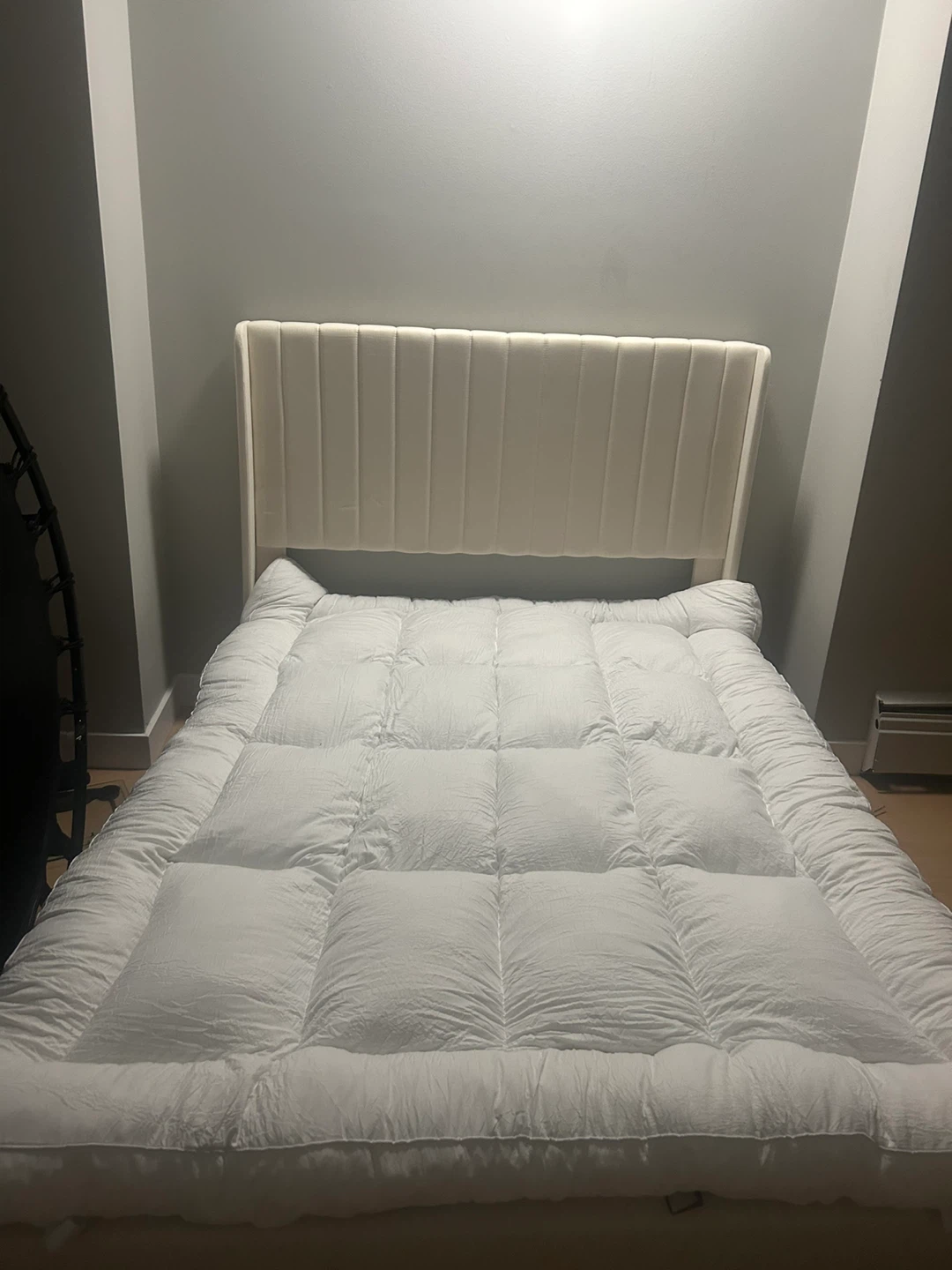 Full Size Upholstered Platform Bed Frame