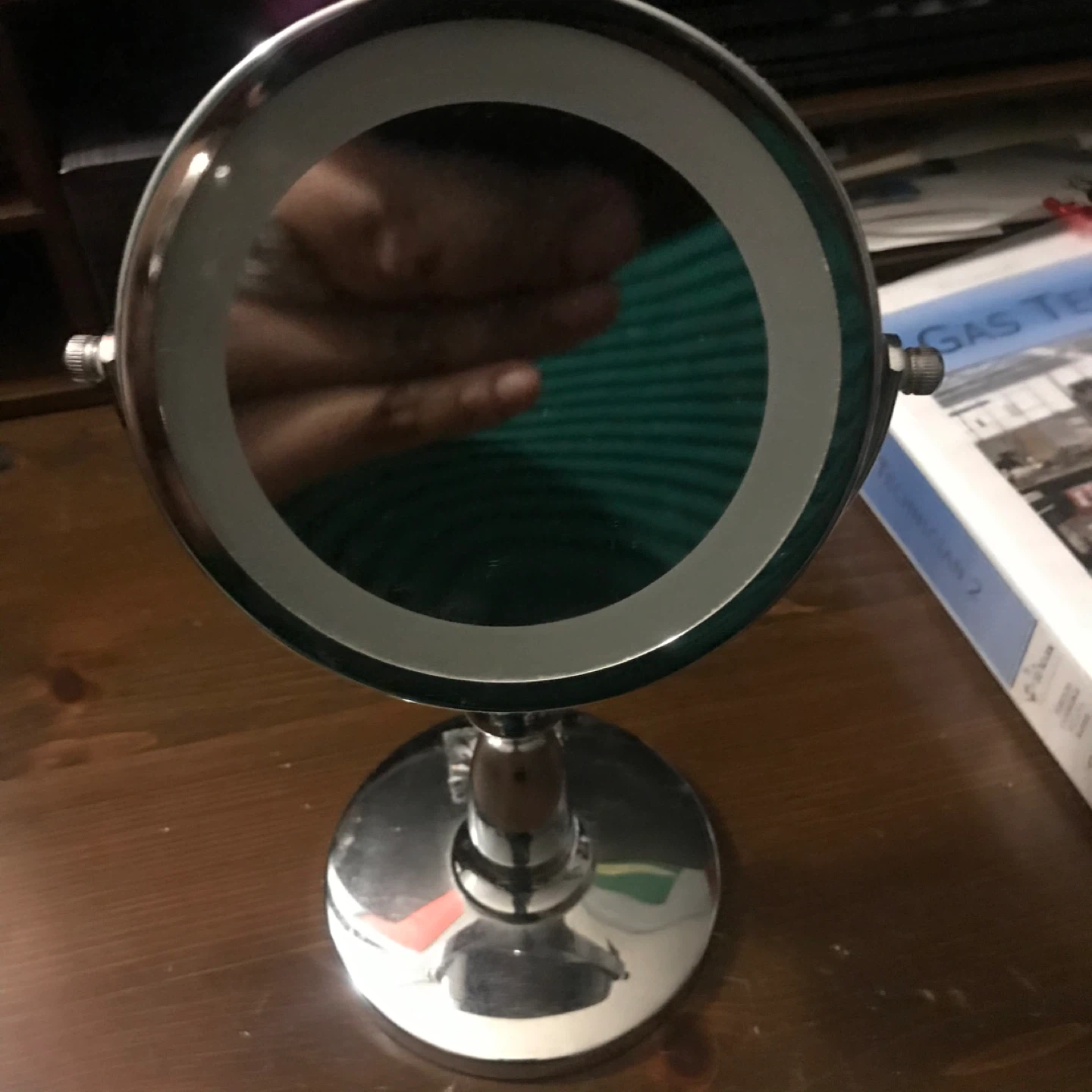 Illuminated 2-sided Vanity Mirror - photo 3
