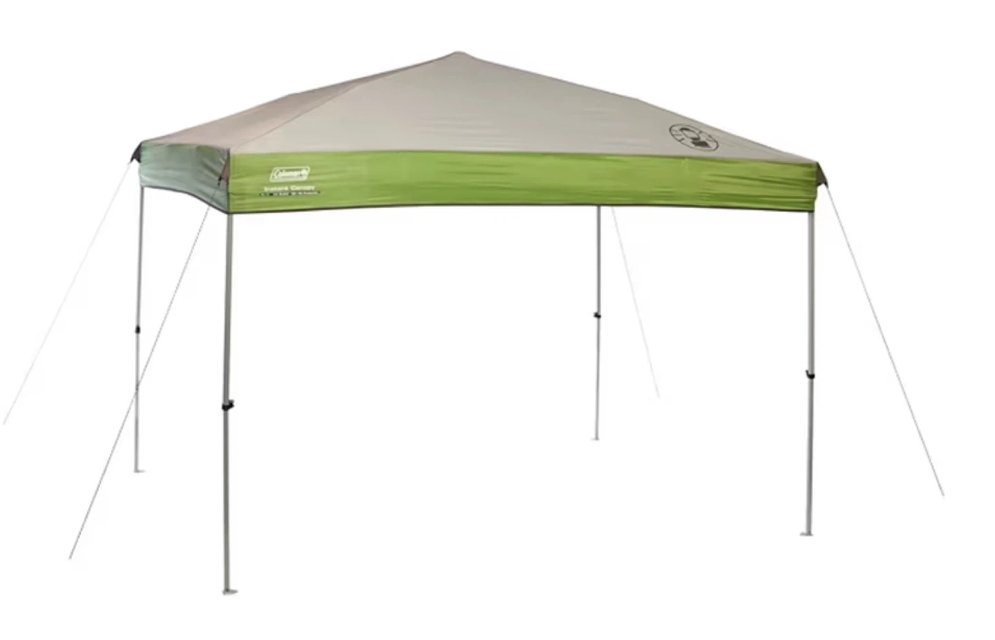 9x7 Coleman Canopy Tent - Green and White