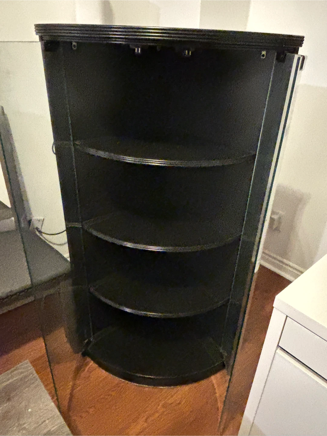 Moving out sale - Black Curio Cabinet - photo 2
