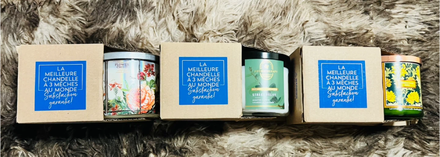 NEW Bath & Body Works 3-Wick Candles