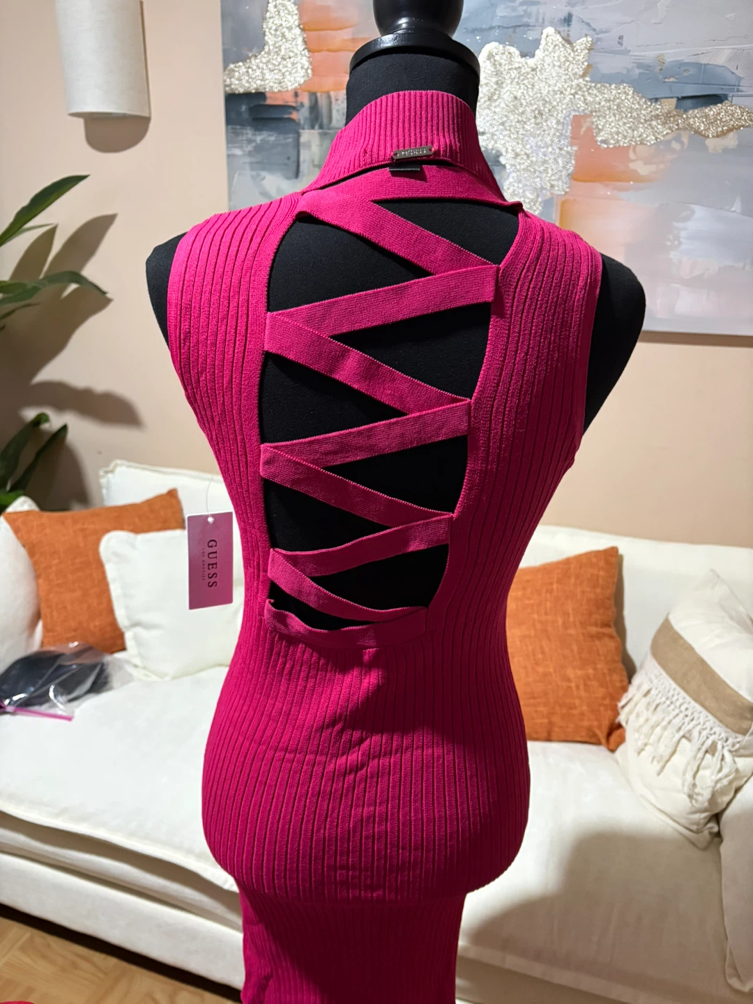 Guess Los Angeles Pink Dress - Size XL - photo 2