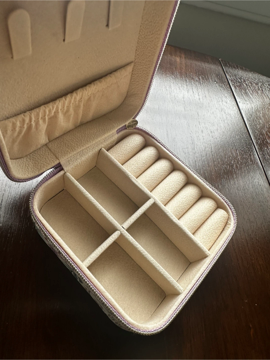 Floral Patterned Jewellery Box