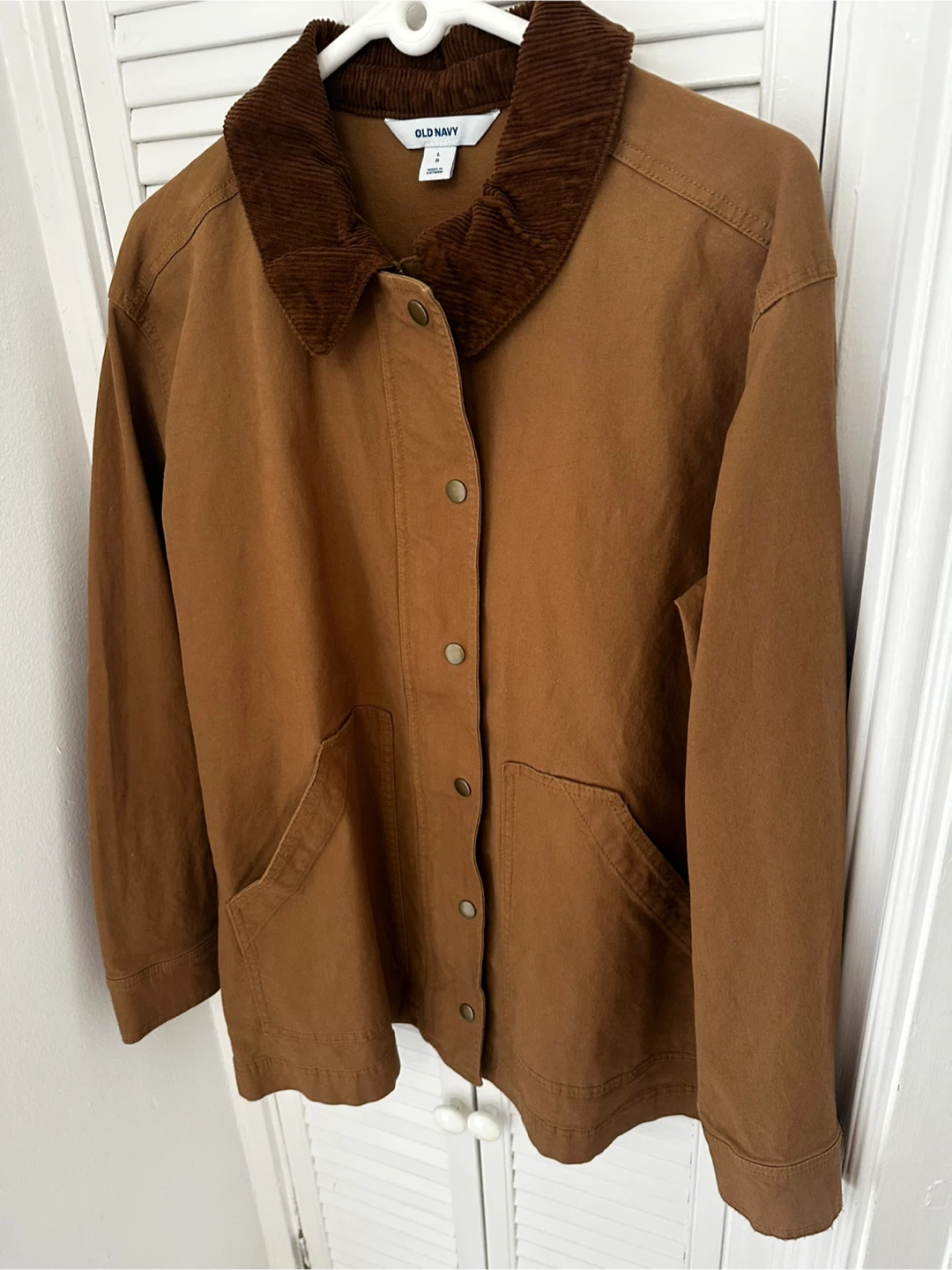 New Corduroy Collar Jacket - Size L - photo 2