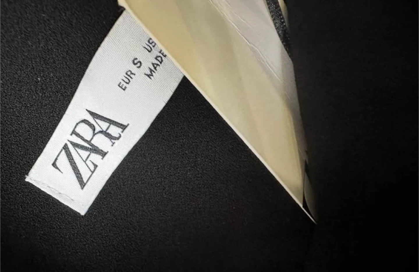 New Zara Black Dress Size S - photo 3