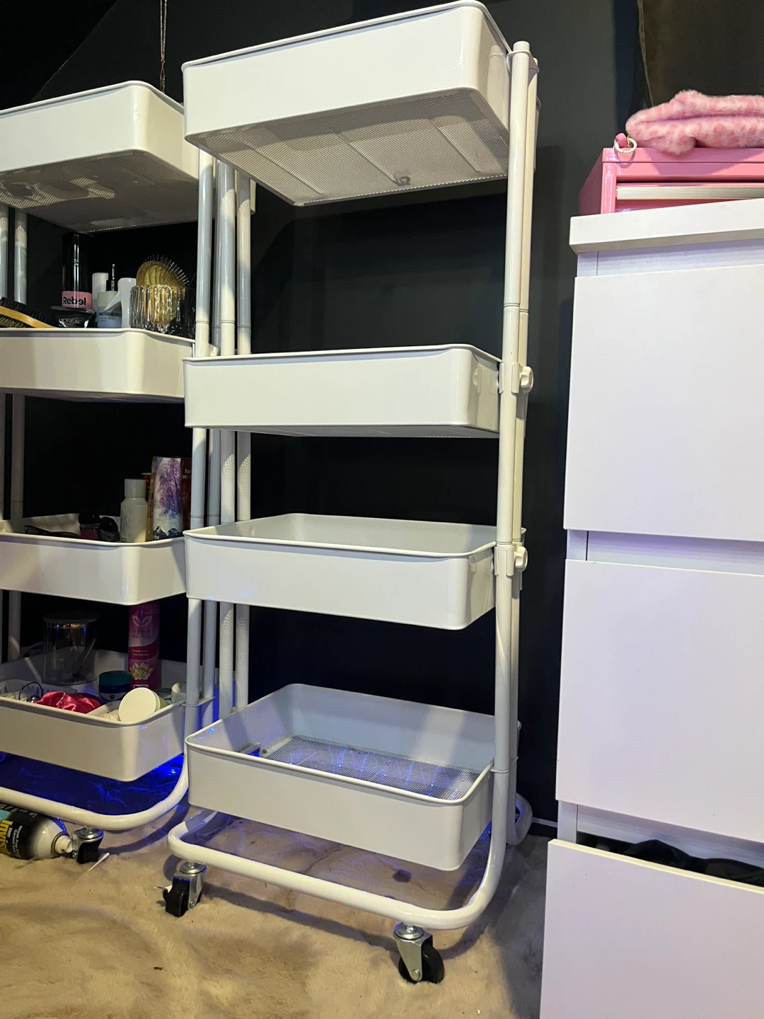 IKEA Råskog White Utility Cart